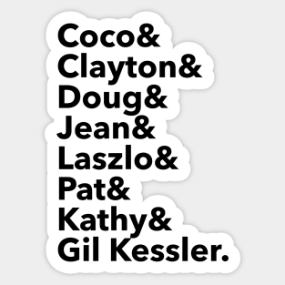 LGBT Golden Girls Characters Sticker